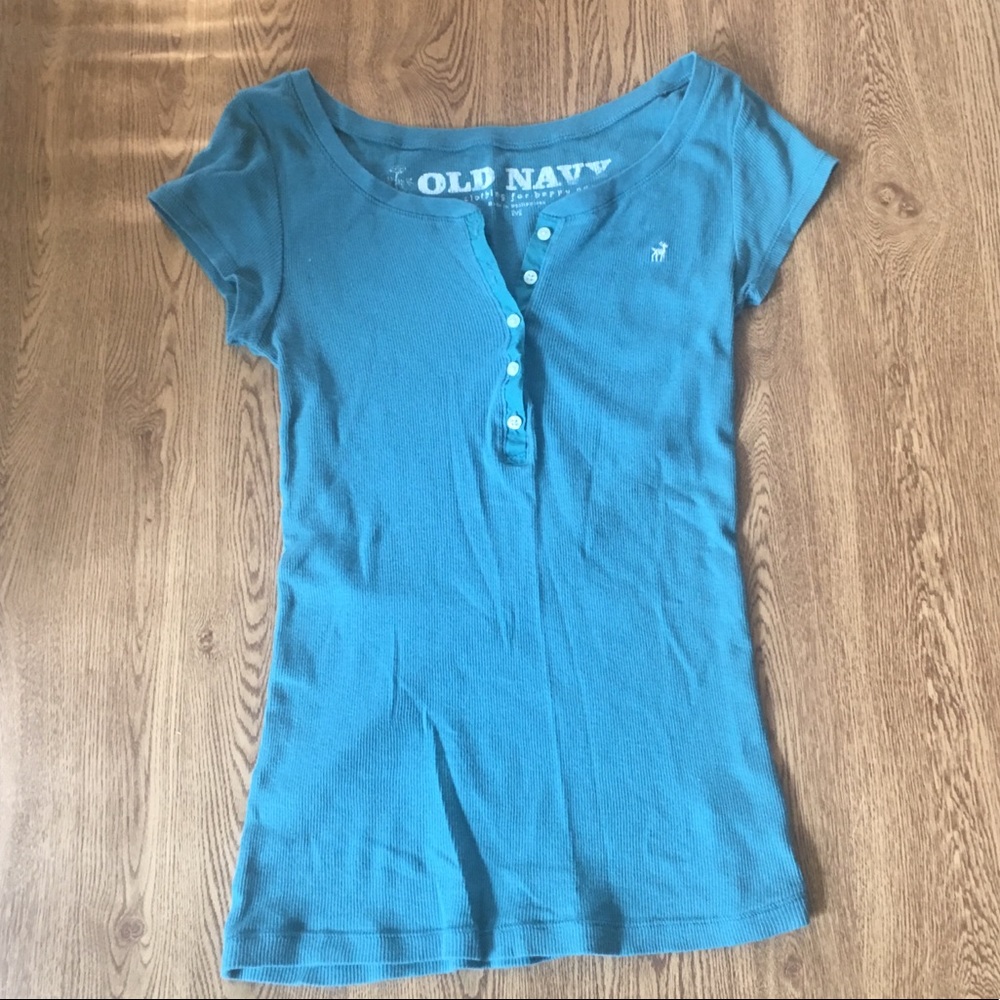 2 Old Navy Ribbed Button Up Tops - Picture 6 of 8